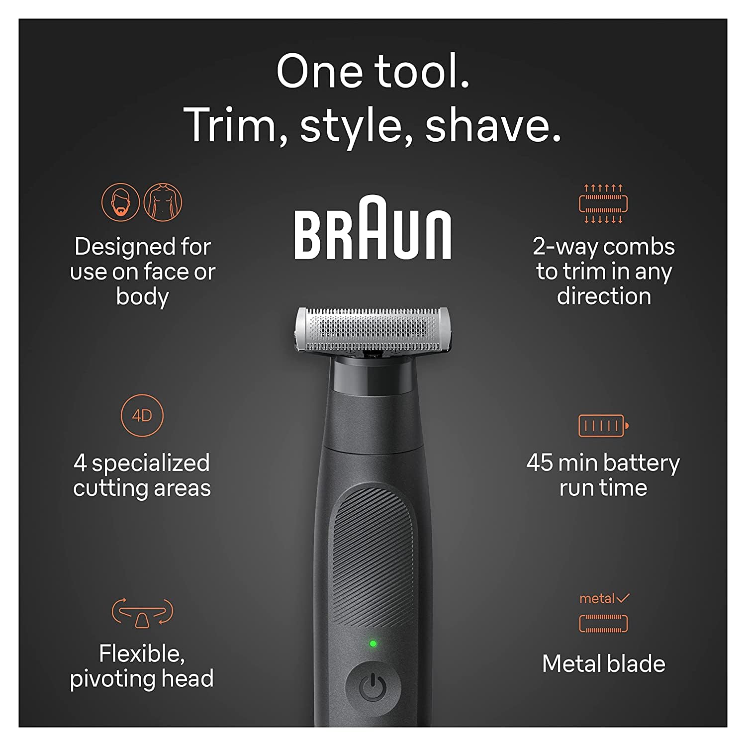 Amazon.co.jp: Braun Series XT5 – 髭トリマー、シェーバーと電動